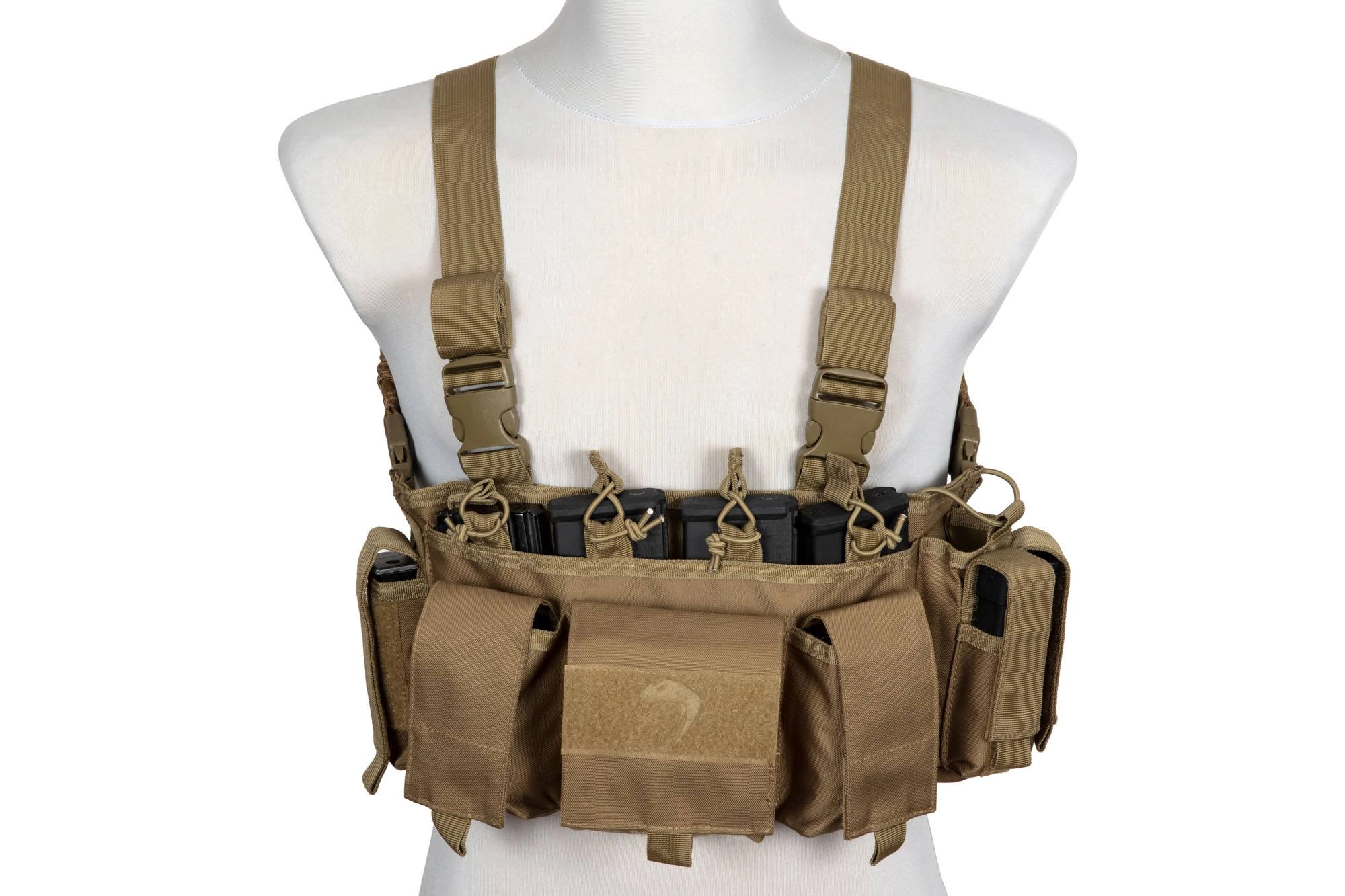 Special Ops Chestrig tactical vest - Coyote - OnlyAirsoft