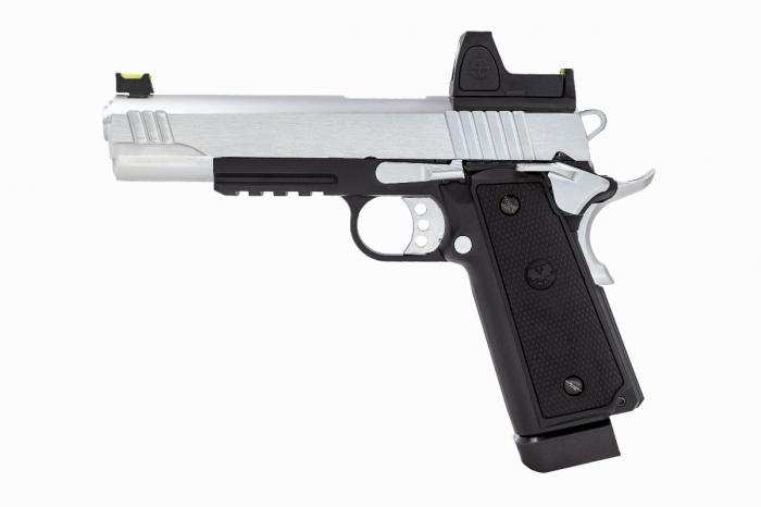 RAVEN – Hi-Capa R14 Railed – Silver +BDS -RGP-03-30-BDS