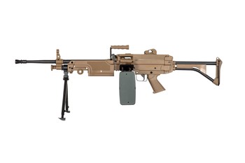 SPECNA ARMS – SA-249 MK1 CORE Machine Gun Replica -Tan -SPE-01-028613-00