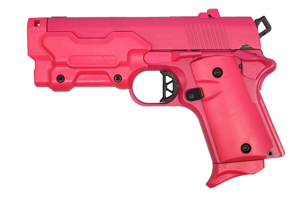 DOUBLE BELL – AM45 Vorpal Bunny Gas Blowback Pistol – Pink -111559