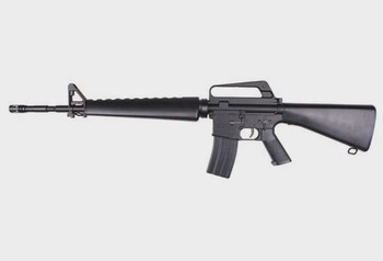 WELL – M16A1 Replica – Black -WEL-39-000018-00