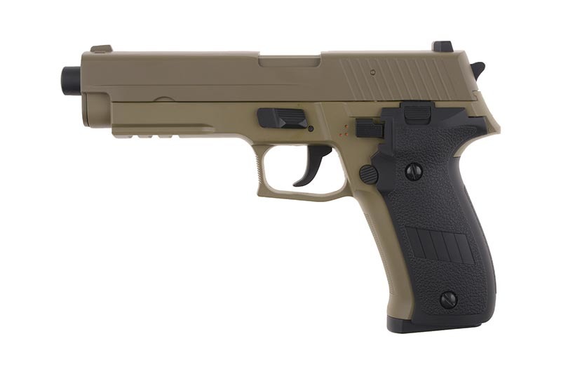 CYMA – CM122 Electric Pistol Replica – Tan -CYM-01-019695-00