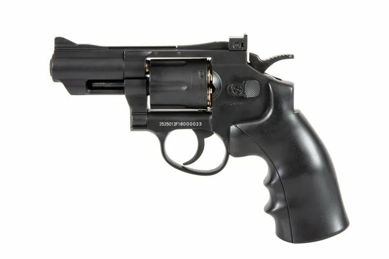 Well – G296A Revolver Replica – Black -WEL-02-025968-00