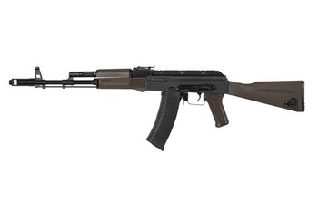 LCT – LCK74M EBB Carbine Replica – Black/Brown -LCT-01-026734-00