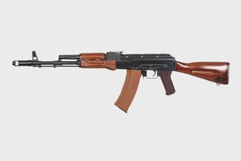 E&L – ELAK74N Essential Carbine Replica – Black/Real Wood -EIL-01-031544-00