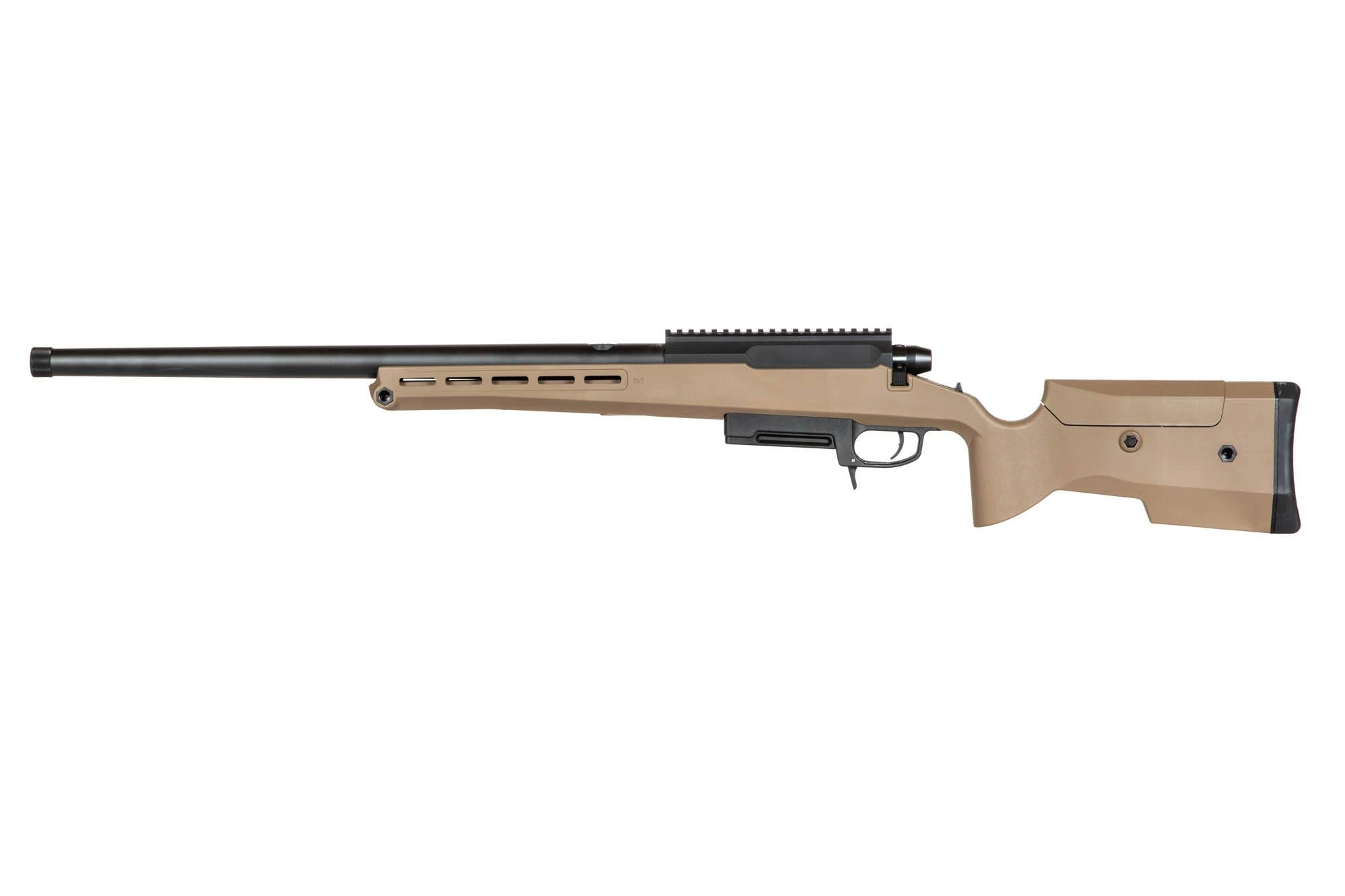 SILVERBACK – TAC-41 P Airsoft Sniper Rifle – FDE -SVB-03-032897-00