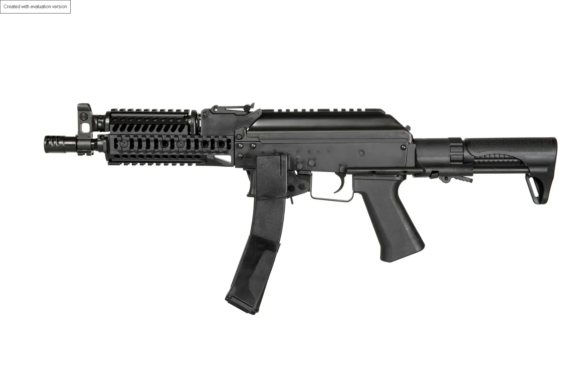 LCT – ZK-19-01 Vityaz PDW Submachine Gun Replica – Black -LCT-01-034390-00