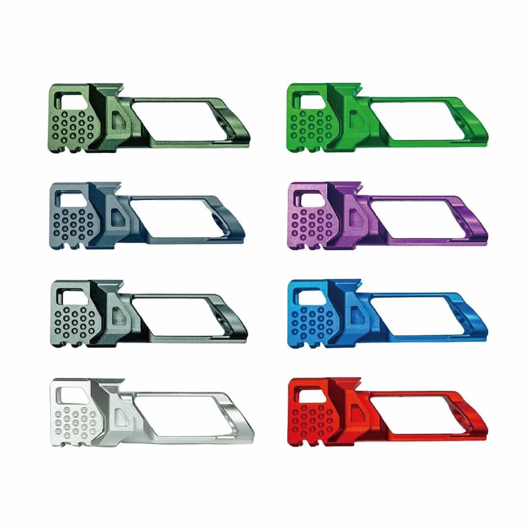 CTM AAP-01/C FUKU-2 CNC UPPER Compensator - Electroplated Rainbow (CTM-AUR-00259) - Image 4