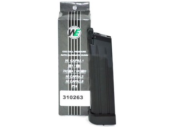 WE – 28 Rounds Hi-Capa 5.1/3.8/7.1 Co2 Magazine – Black -310263