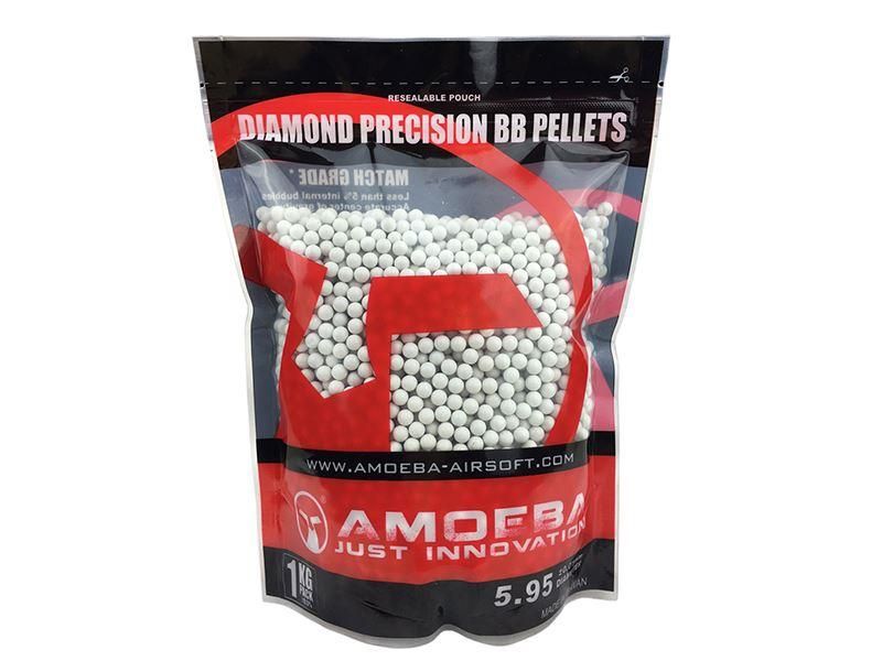 ARES x AMOEBA – Diamond Precision 0.25g 4000 BB Pellets 1 Kilo – Bio -410084