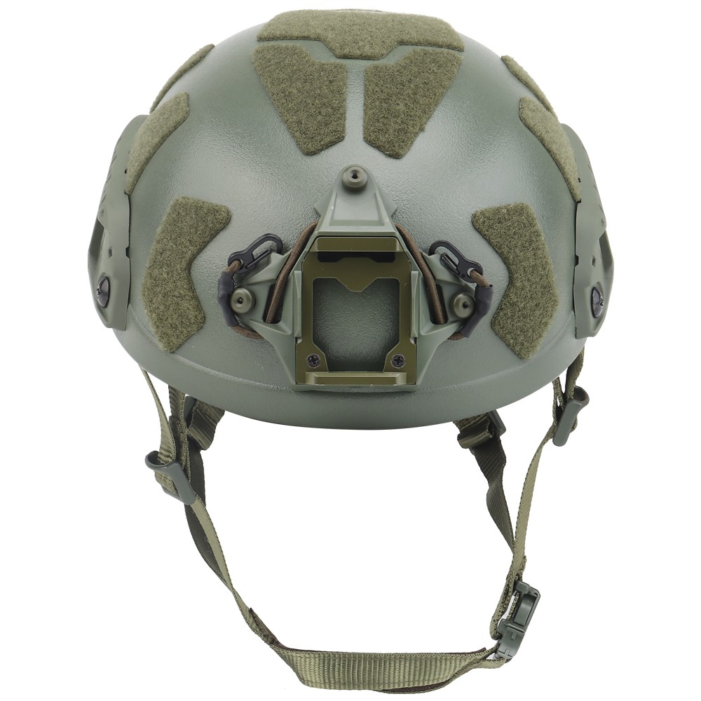 NUPROL  Fast Railed SF Helmet – Green (6131-GRN)