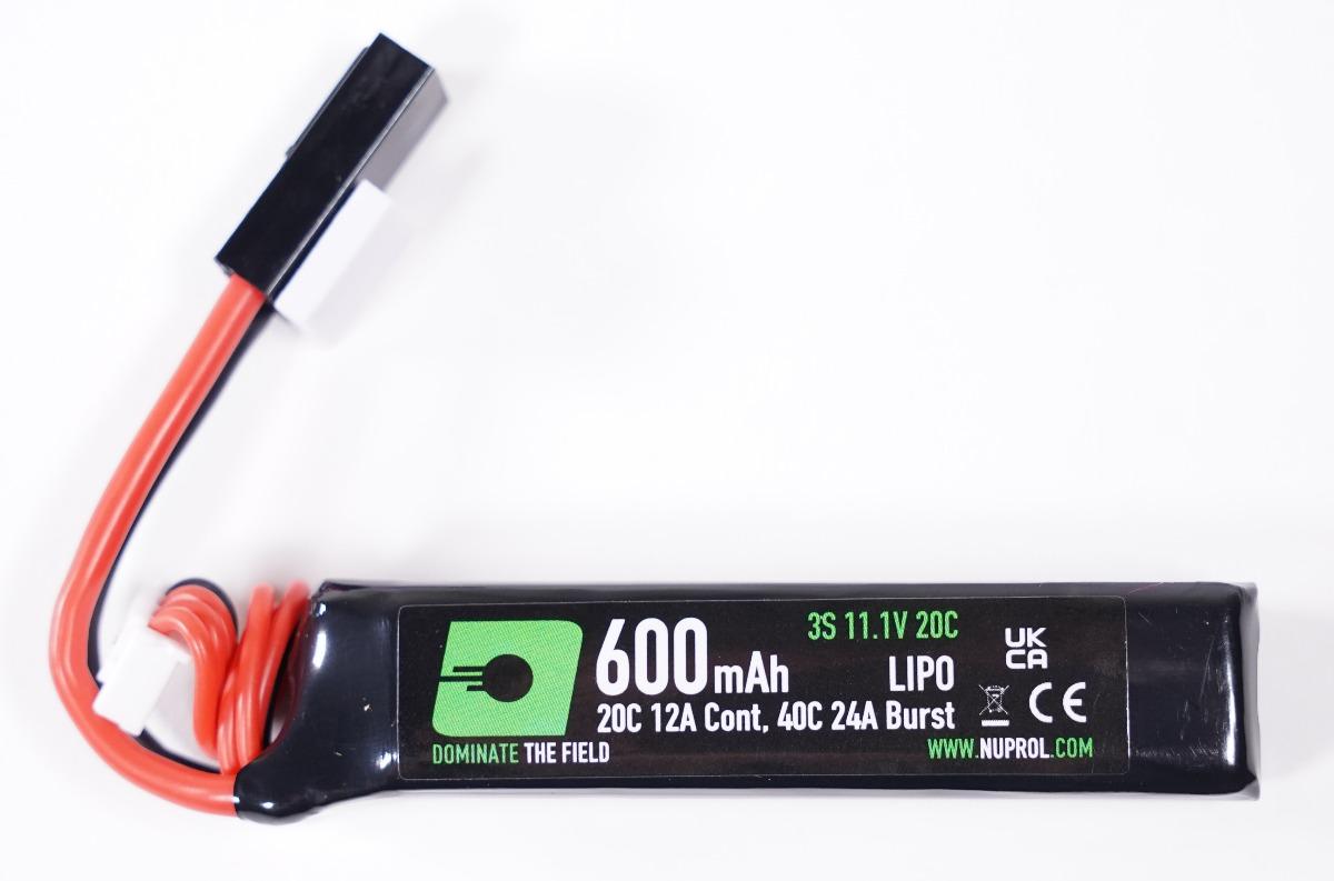 NUPROL – 600mAh 11.1v 20c LiPo – PDW (8179)