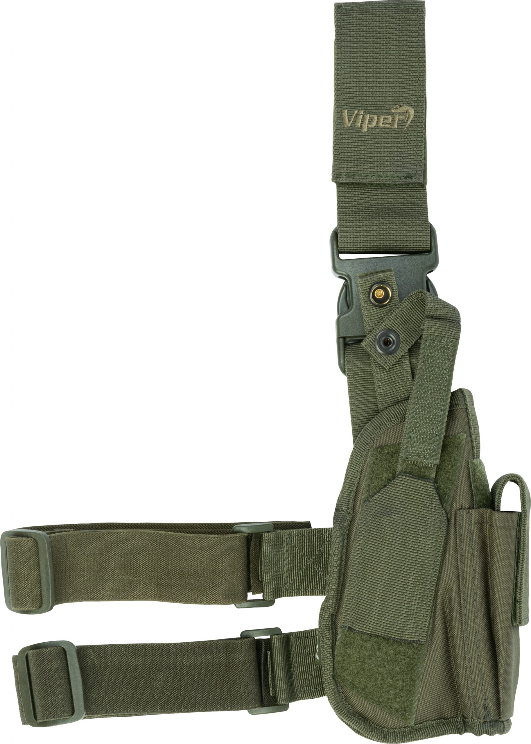 VIPER TACT LEG HOLSTER OLIVE GREEN