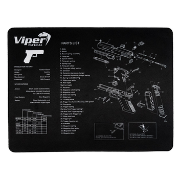 VIPER Pistol Mat Glock