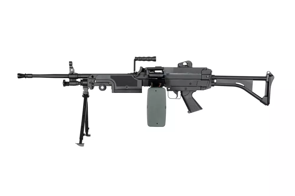 SPECNA ARMS – SA-249 MK1 CORE Machine Gun Replica – Black -SPE-01-028610-00