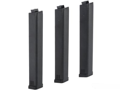 KWA – QRF MOD.2 Mid-Cap 120 Round Mag 3 Pack – Black -197-09042