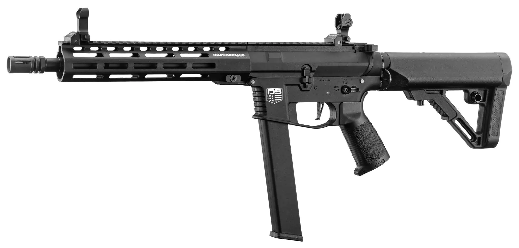 CLASSIC ARMY – Diamondback DB9R M-LOK 10′ – Black -EULE2050