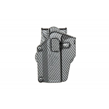 Amomax – Per-Fit™ Multi fit Holster, fits 200+ guns (LEFT HAND) – CARBON -AMX-29-033709-00