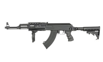 CYMA – AK47 (CM028C) Tactical Assault Rifle Replica – Black -CYM-01-000490-00