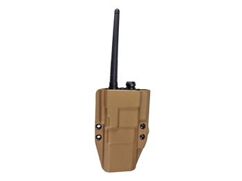 DEADLY CUSTOMS – BAOFENG Radio Holster – Tan -UV5RBAOFENGTANEXT