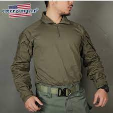 EMERSONGEAR – Blue Label Upgraded Version G3 Shirt Ranger Green – S -EMB9501RGS