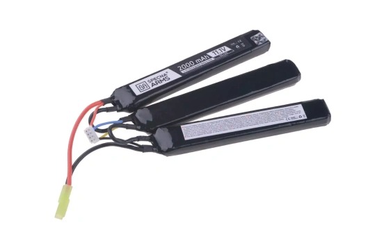 SPECNA ARMS – LiPo 11,1V 2000mAh 15/30C Battery – Butterfly Configuration -SPE-06-022015-00