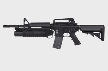 Specna Arms – M4a1 with UBGL (SA-G01) ONE™ TITAN™ V2 Custom Carbine Replica – Black -SPE-01-038683-00