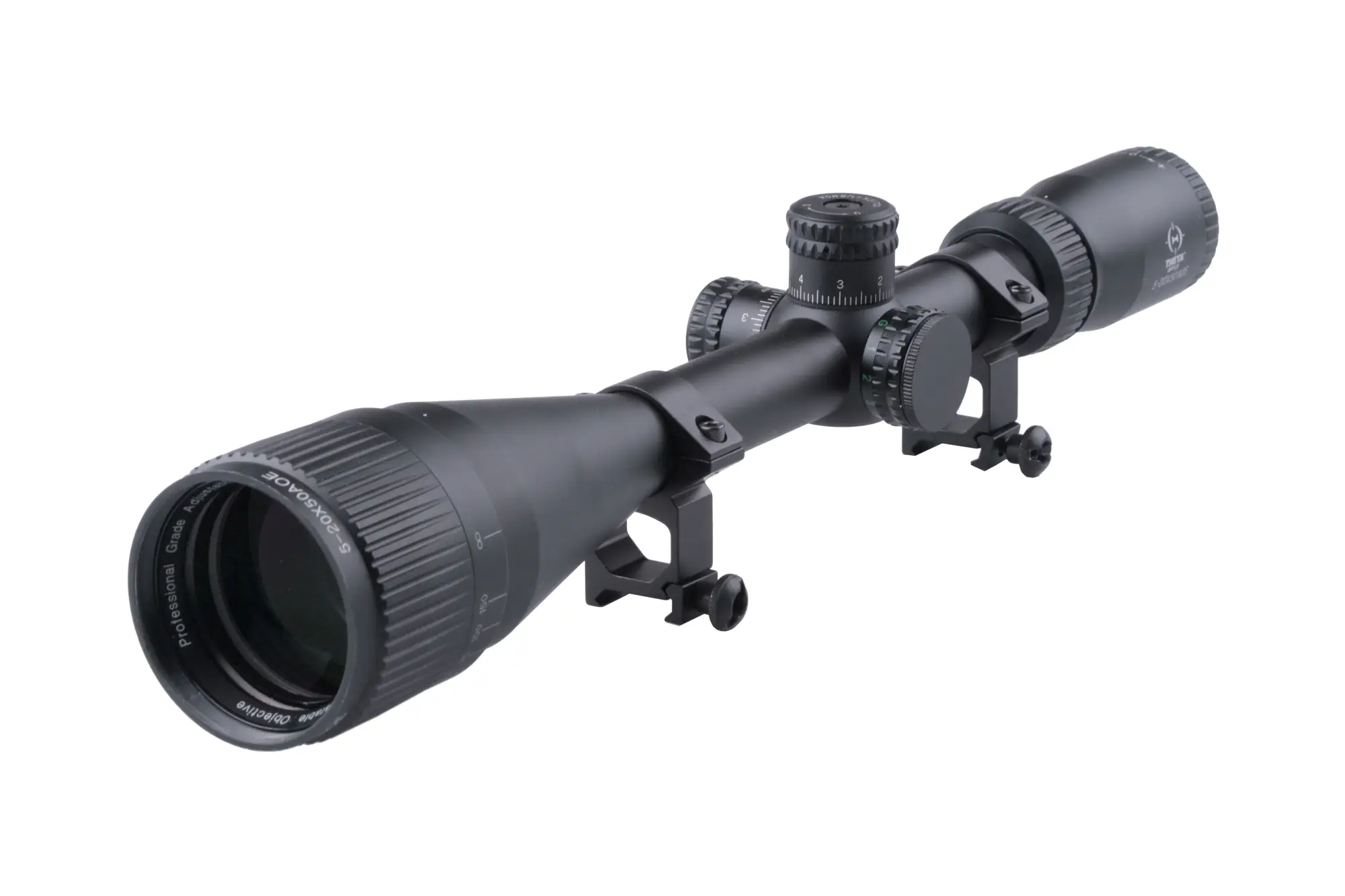 Theta Optics – 5-20×50 AOE Scope – Black -THO-10-018309-00