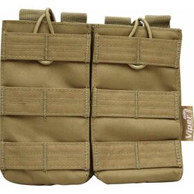 Viper – Quick Release Double Mag Pouch – Coyote -VPMDQRCOY