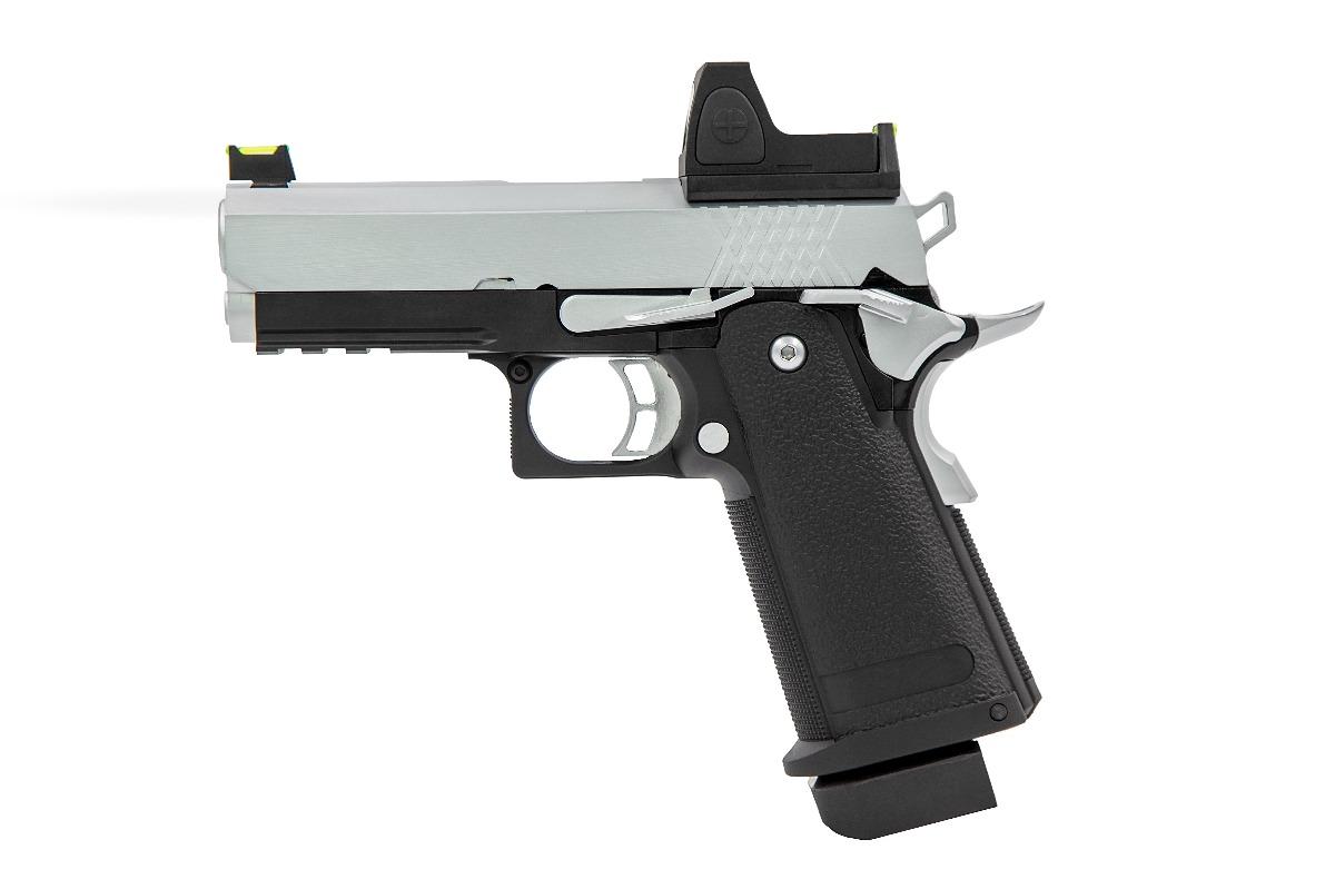 RAVEN – Hi-Capa 3.8 Pro – Chrome + BDS -RGP-03-26-BDS