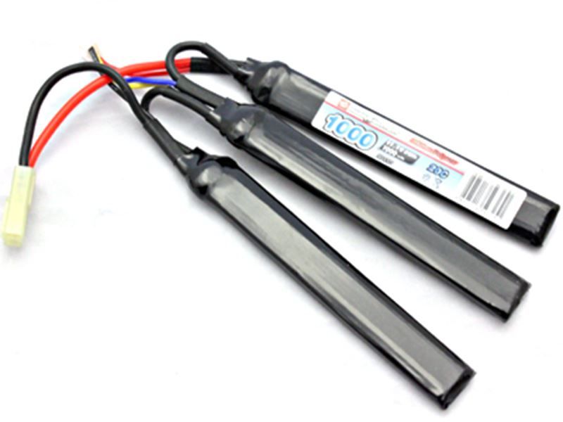 CCCP – 11.1V Battery 1000mAh 20C+ Continuous Discharge Lipo Battery – NunchuckÂ  -510020