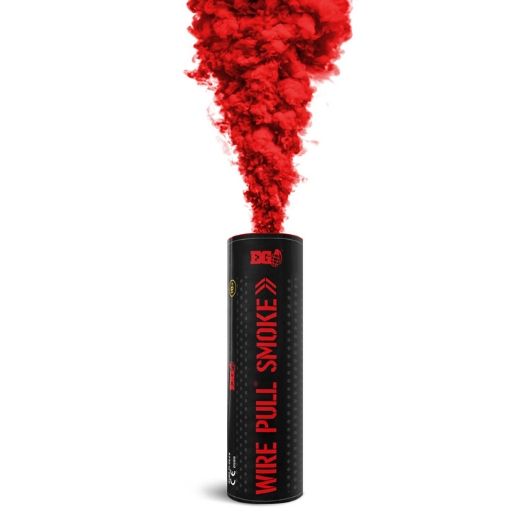 WP40: Wire Pull Smoke Grenade RED -WP40RED