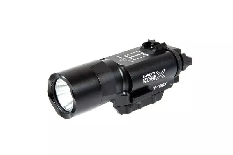 Night Evolution – X300U Pistol Tactical Flashlight – Black -NEV-11-024943-00