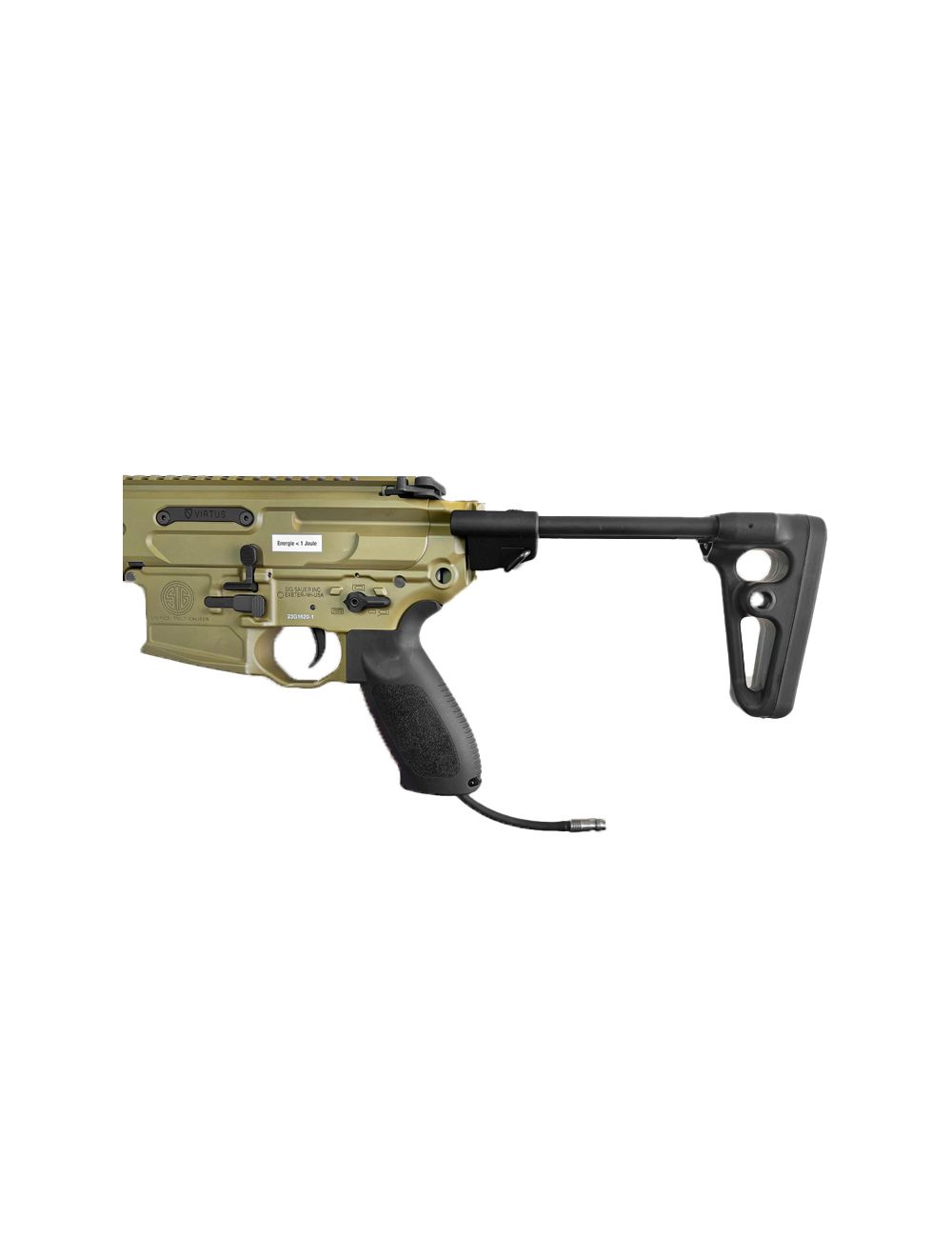 Sig Sauer MCX Virtus PROFORCE - Tan - HPA with a Wolverine Inferno 2 Spartan Edition - Image 2