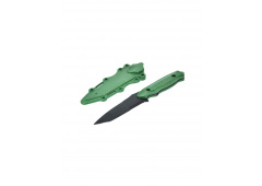 Rubber Knife with Hard Holster (Green)