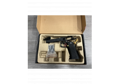 Boneyard - Armorer Works Custom Hi-Capa GBBP (Full Silver Slide - Black Frame - Gold Barrel - AW-HX2001)