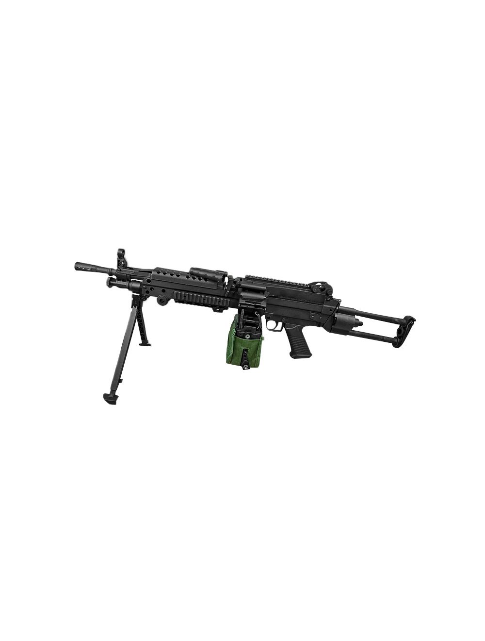 S&T M249 Para Sports Line AEG (Inc. Bat. & Charger - Black - ST-AEG-103-PARA-BK) - Image 2