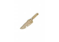 CCCP Mini Rubber Knife with Blade Case (Tan)