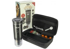 NGT Portable Espresso Coffee Machine & Case - USB Rechargeable with Full Heating and Extraction (Black)